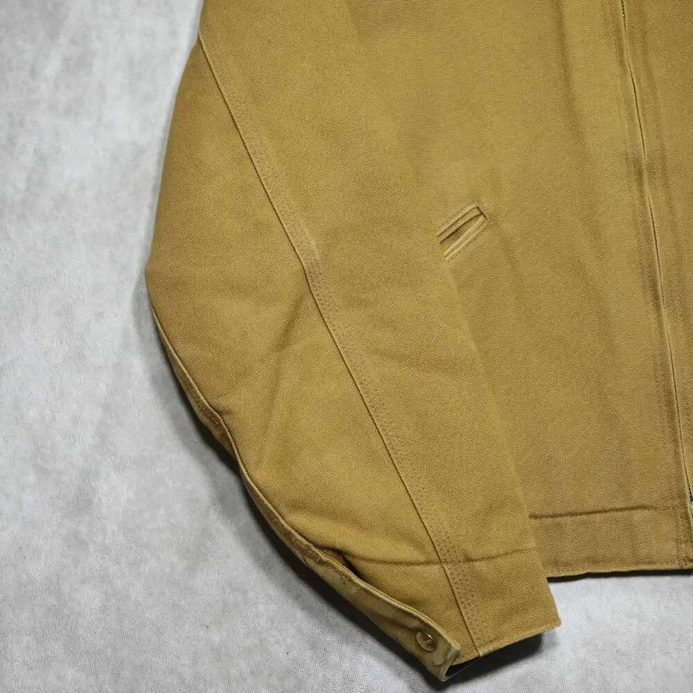 Vintage Carhartt J001 BRN Faded Brown Detroit Jacket Size Small - Picture 8 of 16